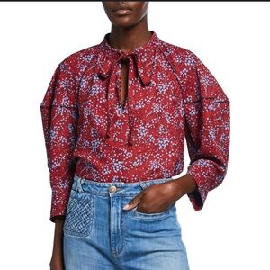 FLORAL PRINT TIE-NECK BLOUSE
SEE BY CHLOÉ
